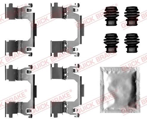 Kawe 109-0061 Mounting kit brake pads 1090061: Buy near me in Poland at 2407.PL - Good price!