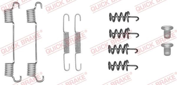 Kawe 105-0051 Repair kit for parking brake pads 1050051: Buy near me in Poland at 2407.PL - Good price!