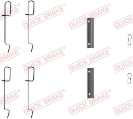 Kawe 109-1125 Mounting kit brake pads 1091125: Buy near me in Poland at 2407.PL - Good price!