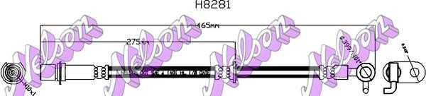 Kawe H8281 Bremsschlauch H8281: Kaufen Sie zu einem guten Preis in Polen bei 2407.PL!