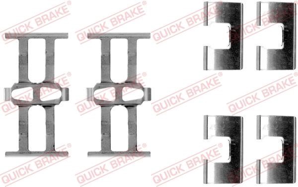Kawe 109-1118 Mounting kit brake pads 1091118: Buy near me in Poland at 2407.PL - Good price!