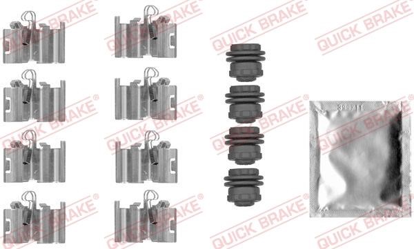 Kawe 109-0015 Mounting kit brake pads 1090015: Buy near me in Poland at 2407.PL - Good price!