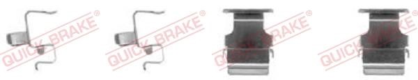 Kawe 109-1673 Montagesatz für Bremsbacken 1091673: Kaufen Sie zu einem guten Preis in Polen bei 2407.PL!