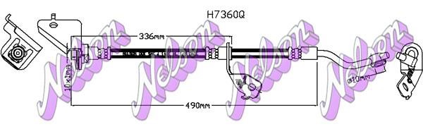 Kawe H7360Q Bremsschlauch H7360Q: Kaufen Sie zu einem guten Preis in Polen bei 2407.PL!