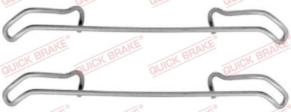Kawe 109-1056 Mounting kit brake pads 1091056: Buy near me in Poland at 2407.PL - Good price!