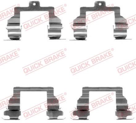 Kawe 109-1291 Mounting kit brake pads 1091291: Buy near me at 2407.PL in Poland at an Affordable price!