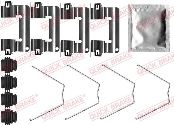 Kawe 109-0065 Mounting kit brake pads 1090065: Buy near me at 2407.PL in Poland at an Affordable price!