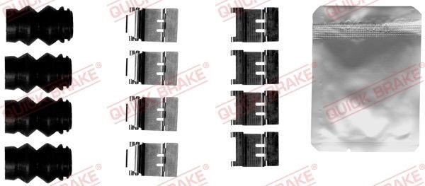Kawe 1091874 Mounting kit brake pads 1091874: Buy near me at 2407.PL in Poland at an Affordable price!
