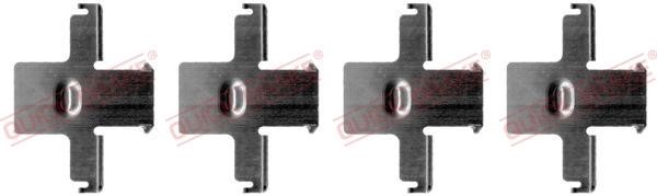 Kawe 109-1157 Mounting kit brake pads 1091157: Buy near me in Poland at 2407.PL - Good price!