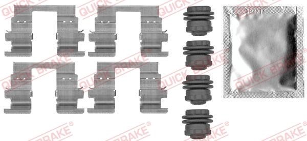Kawe 109-0013 Mounting kit brake pads 1090013: Buy near me at 2407.PL in Poland at an Affordable price!