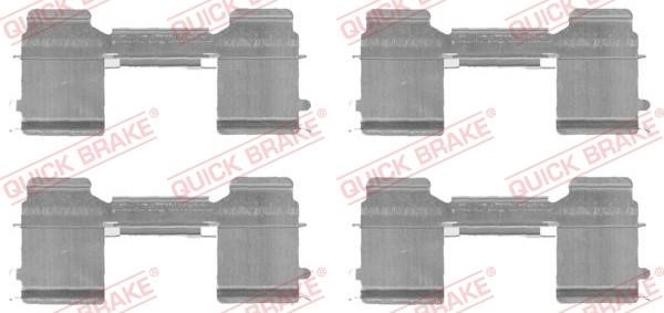 Kawe 109-1726 Mounting kit brake pads 1091726: Buy near me in Poland at 2407.PL - Good price!