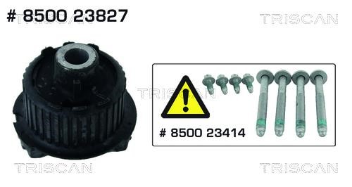 Kawe 850023827 Silent block beam rear kit 850023827: Buy near me in Poland at 2407.PL - Good price!