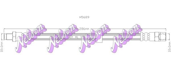 Kawe H5689 Bremsschlauch H5689: Kaufen Sie zu einem guten Preis in Polen bei 2407.PL!