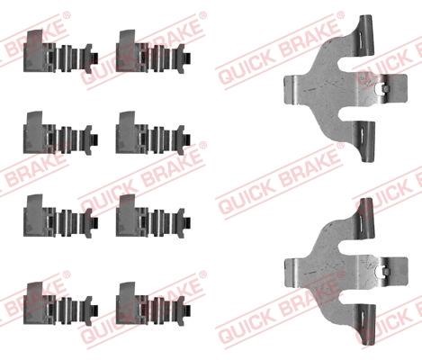 Kawe 109-0066 Mounting kit brake pads 1090066: Buy near me in Poland at 2407.PL - Good price!