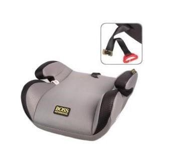 BOSS 00000050557 Booster seat BOSS Automative (22-36 kg) group 2-3 grey-black (HB 605 grey-black) 00000050557 00000050557: Buy near me in Poland at 2407.PL - Good price!