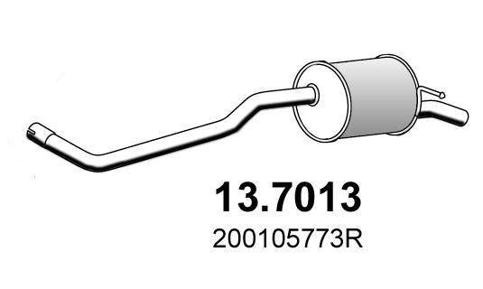 Asso 13.7013 End Silencer 137013: Buy near me in Poland at 2407.PL - Good price!