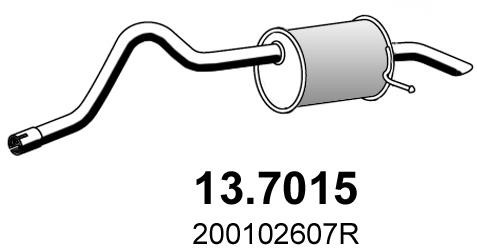 Asso 13.7015 End Silencer 137015: Buy near me in Poland at 2407.PL - Good price!