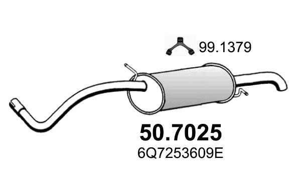 Asso 50.7025 Shock absorber 507025: Buy near me in Poland at 2407.PL - Good price!