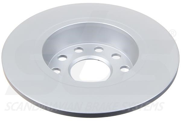 Rear brake disc, non-ventilated SBS 18153147137