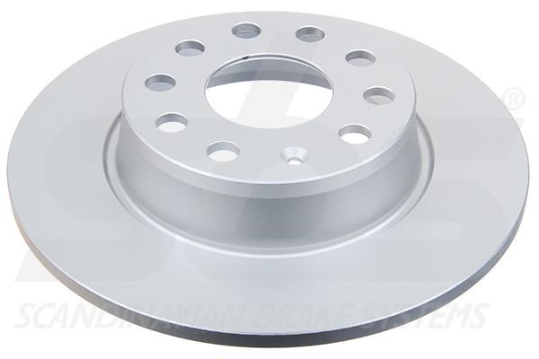 SBS 18153147137 Rear brake disc, non-ventilated 18153147137: Buy near me at 2407.PL in Poland at an Affordable price!