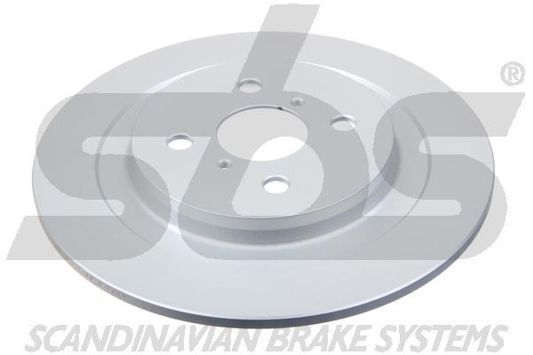 SBS 18153145111 Rear brake disc, non-ventilated 18153145111: Buy near me in Poland at 2407.PL - Good price!