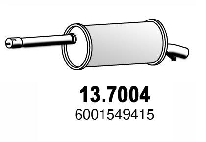 Asso 13.7004 Shock absorber 137004: Buy near me in Poland at 2407.PL - Good price!