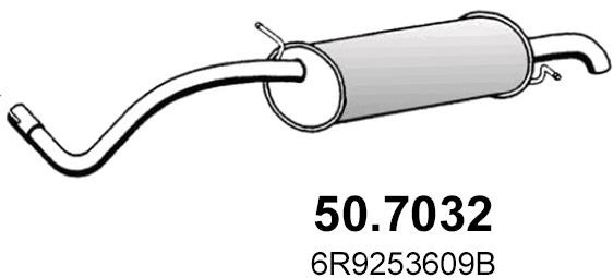 Asso 50.7032 End Silencer 507032: Buy near me at 2407.PL in Poland at an Affordable price!