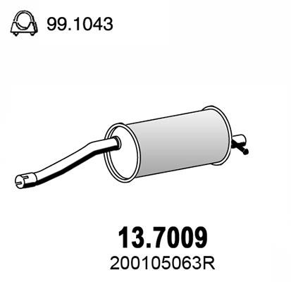 Asso 13.7009 Shock absorber 137009: Buy near me in Poland at 2407.PL - Good price!