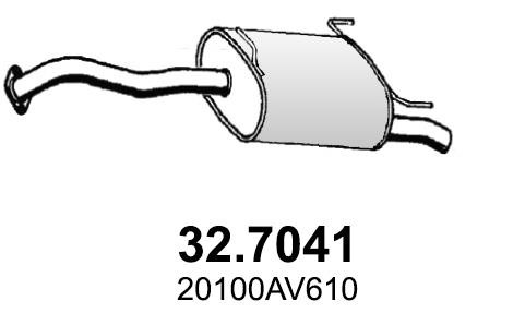 Asso 32.7041 Амортизатор 327041: Отличная цена - Купить в Польше на 2407.PL!