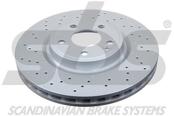 SBS 18153133124 Front brake disc ventilated 18153133124: Buy near me in Poland at 2407.PL - Good price!