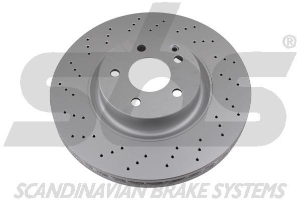 SBS 18153133119 Front brake disc ventilated 18153133119: Buy near me in Poland at 2407.PL - Good price!