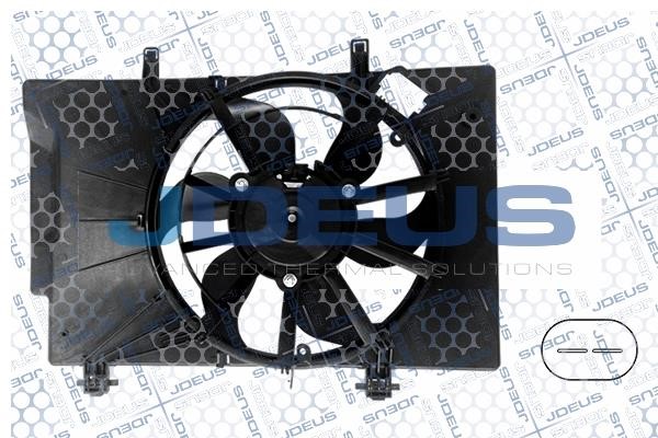 J. Deus EV0120350 Вентилятор радиатора охлаждения EV0120350: Отличная цена - Купить в Польше на 2407.PL!