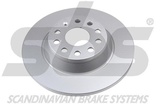 SBS 18153147160 Rear brake disc, non-ventilated 18153147160: Buy near me in Poland at 2407.PL - Good price!