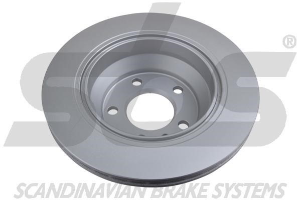 Rear ventilated brake disc SBS 18153147114