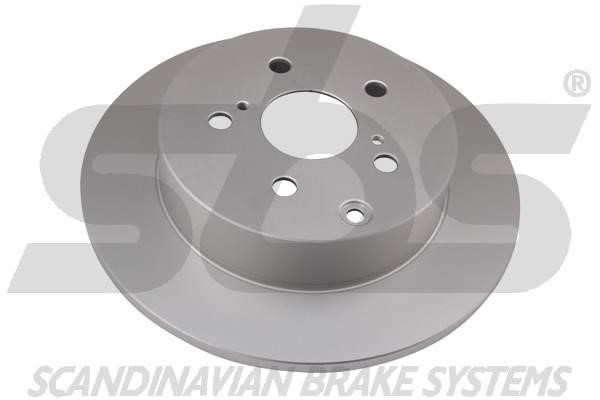 SBS 18153145136 Rear brake disc, non-ventilated 18153145136: Buy near me in Poland at 2407.PL - Good price!
