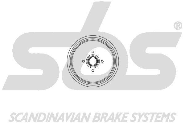 SBS 1825252319 Brake drum with wheel bearing, assy 1825252319: Buy near me in Poland at 2407.PL - Good price!