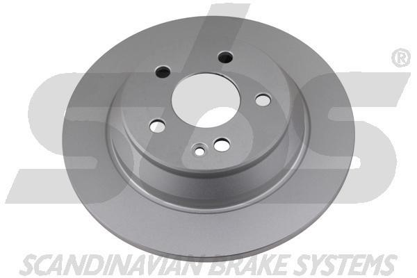 SBS 18153133130 Rear brake disc, non-ventilated 18153133130: Buy near me at 2407.PL in Poland at an Affordable price!