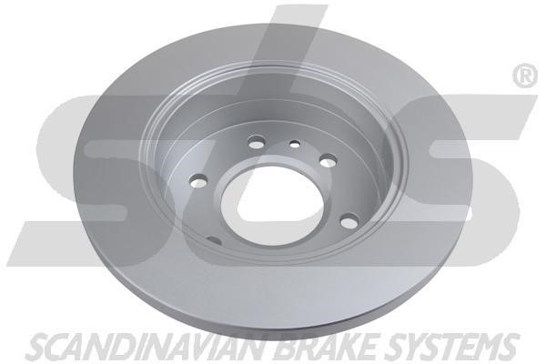 Rear brake disc, non-ventilated SBS 18153147122
