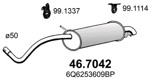 Asso 46.7042 Shock absorber 467042: Buy near me at 2407.PL in Poland at an Affordable price!