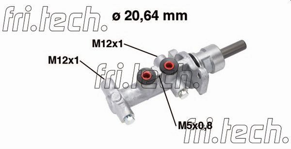 Fri.tech PF623 Brake Master Cylinder PF623: Buy near me in Poland at 2407.PL - Good price!