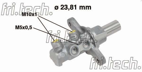 Fri.tech PF845 Pompa hamulcowa PF845: Dobra cena w Polsce na 2407.PL - Kup Teraz!