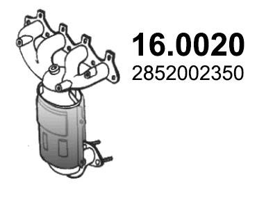 Asso 16.0020 Katalysator 160020: Kaufen Sie zu einem guten Preis in Polen bei 2407.PL!