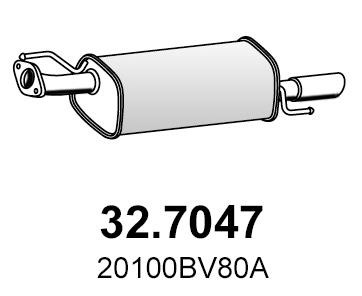 Asso 32.7047 End Silencer 327047: Buy near me at 2407.PL in Poland at an Affordable price!