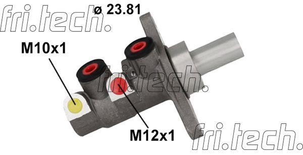 Fri.tech PF1146 Brake Master Cylinder PF1146: Buy near me in Poland at 2407.PL - Good price!