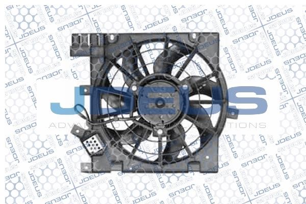 J. Deus EV0200960 Hub, engine cooling fan wheel EV0200960: Buy near me in Poland at 2407.PL - Good price!