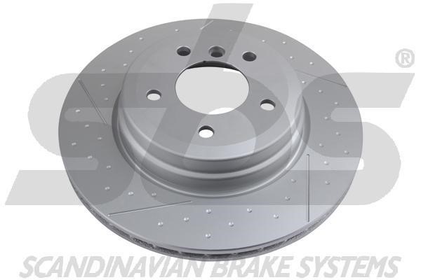 SBS 18153115106 Rear ventilated brake disc 18153115106: Buy near me in Poland at 2407.PL - Good price!