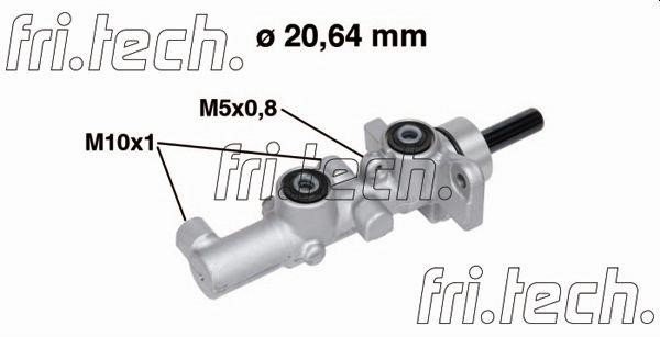 Fri.tech PF880 Brake Master Cylinder PF880: Buy near me in Poland at 2407.PL - Good price!