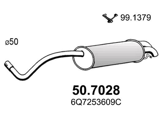 Asso 50.7028 Shock absorber 507028: Buy near me in Poland at 2407.PL - Good price!