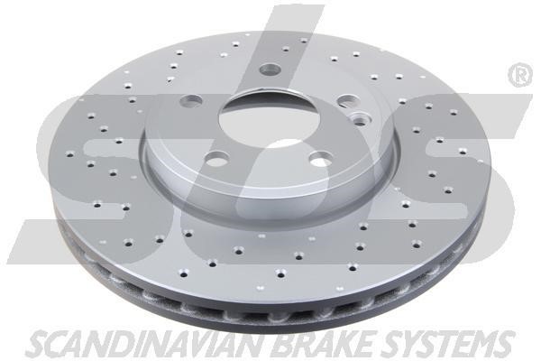 SBS 18153133116 Front brake disc ventilated 18153133116: Buy near me in Poland at 2407.PL - Good price!