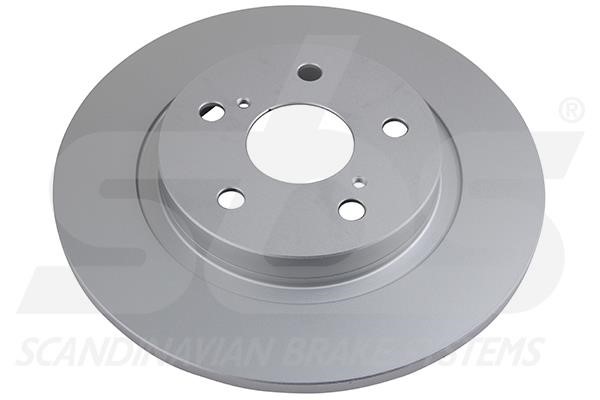 SBS 18153145131 Rear brake disc, non-ventilated 18153145131: Buy near me in Poland at 2407.PL - Good price!
